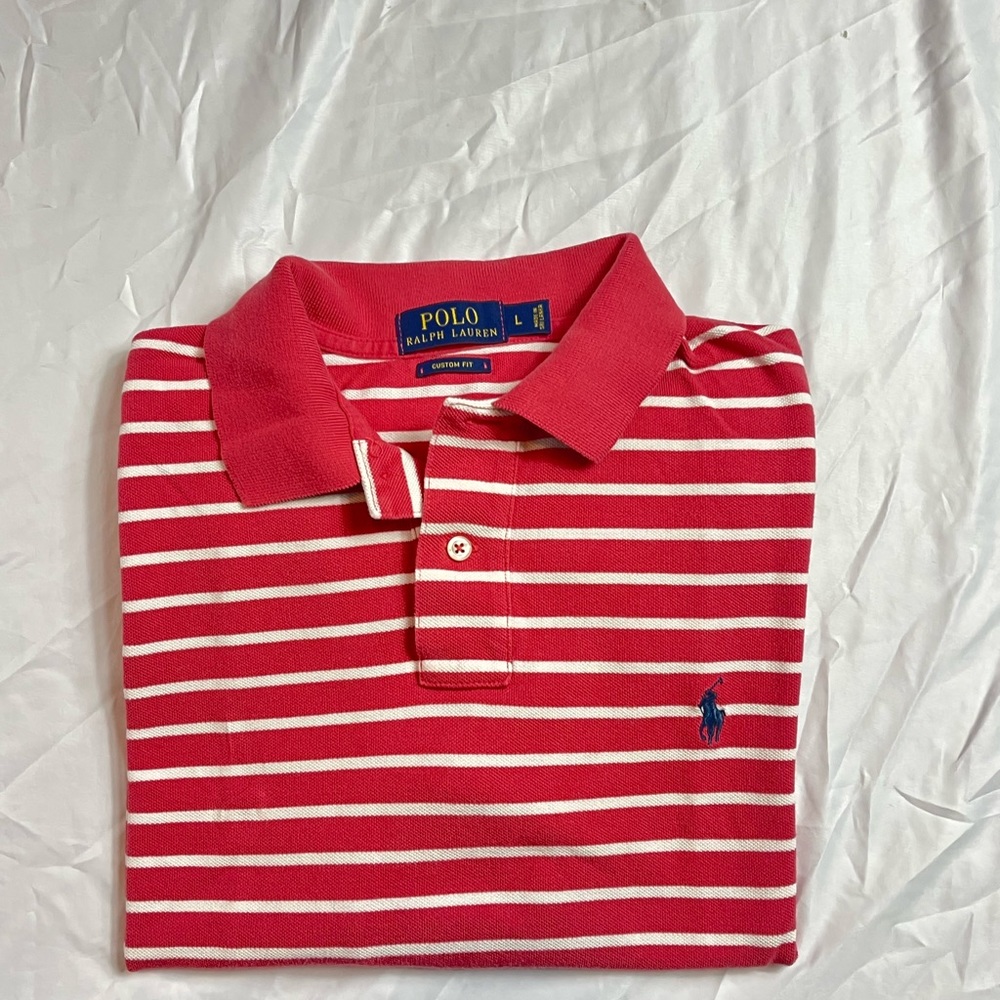 Polo Ralph Lauren Classic Stripe Pony Logo Shirt